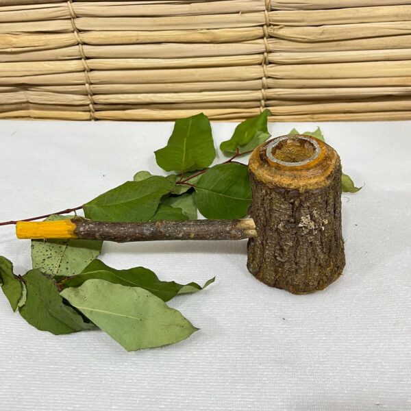 Cachimbo de Angico - G - 24cm de comprimento - Imagem 4