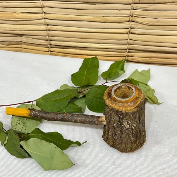 Cachimbo de Angico - G - 24cm de comprimento