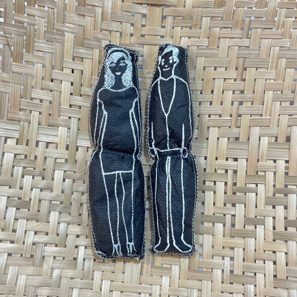 Casal de Bruxo Pano Preto