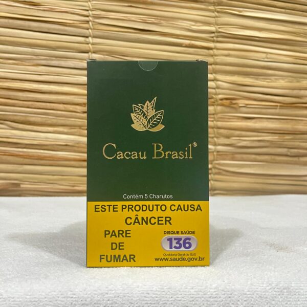 Charutos Cacau Brasil - Caixa com 5 unidades