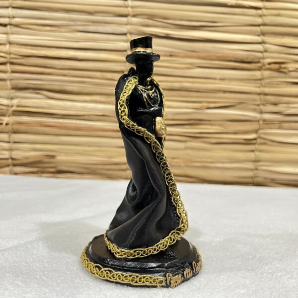 Exu do Ouro em resina 15cm - Imagem 3