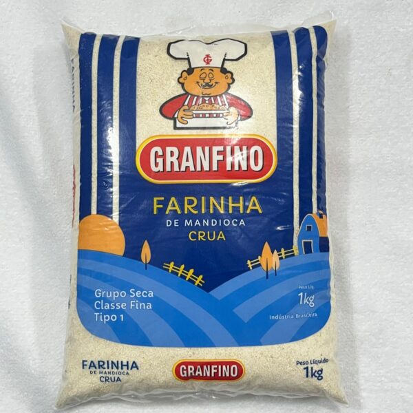 Farinha de Mandioca Crua - 1Kg