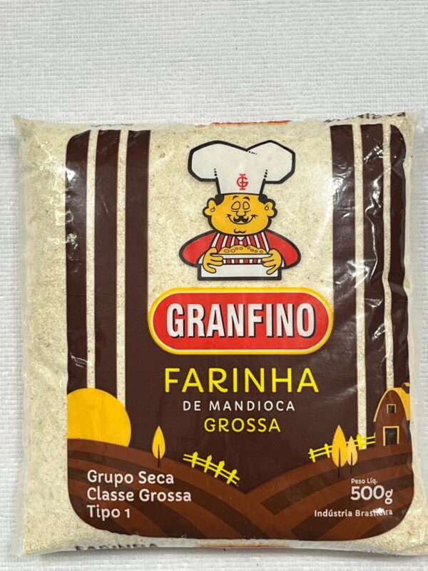 Farinha de Mandioca Grossa - 500g