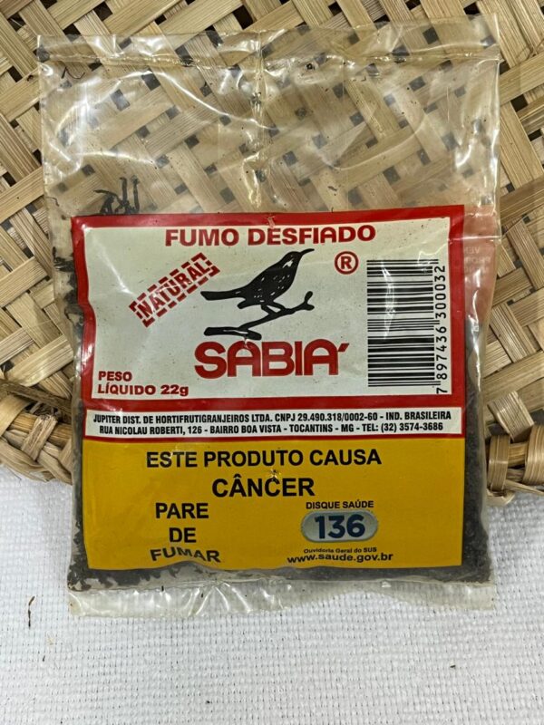 Fumo Desfiado Sabiá - Fumo Forte - 22gr