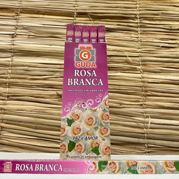 Incenso de Rosa Branca