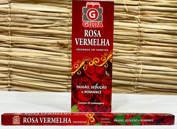 Incenso de Rosa Vermelha