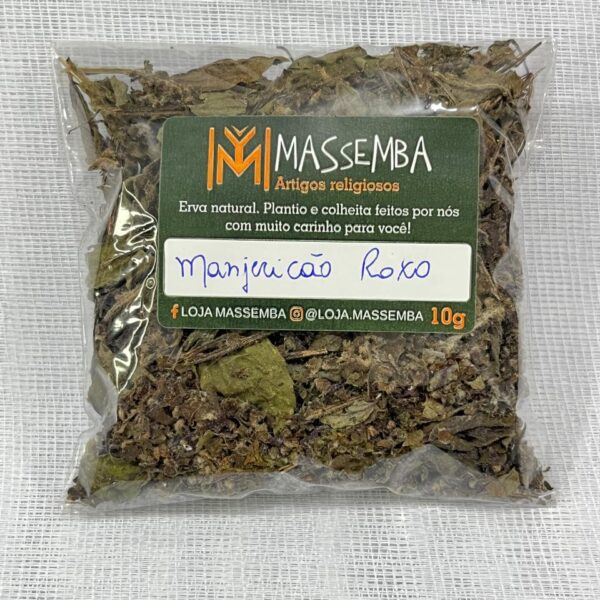 Erva Manjericão Roxo