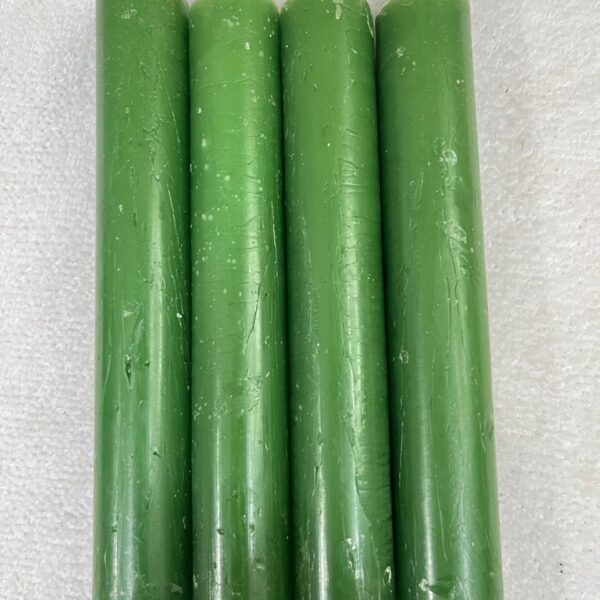 Vela Palito Irmã Dulce nº 12 Verde – Pacote com 10