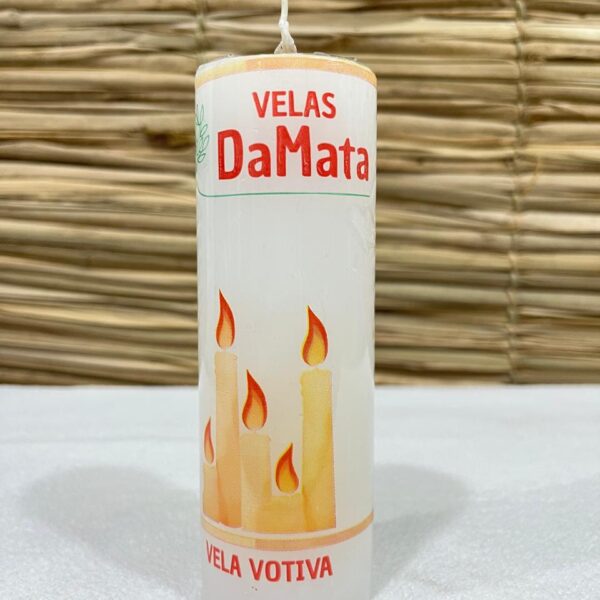 Vela Votiva 250g Branca - DaMata