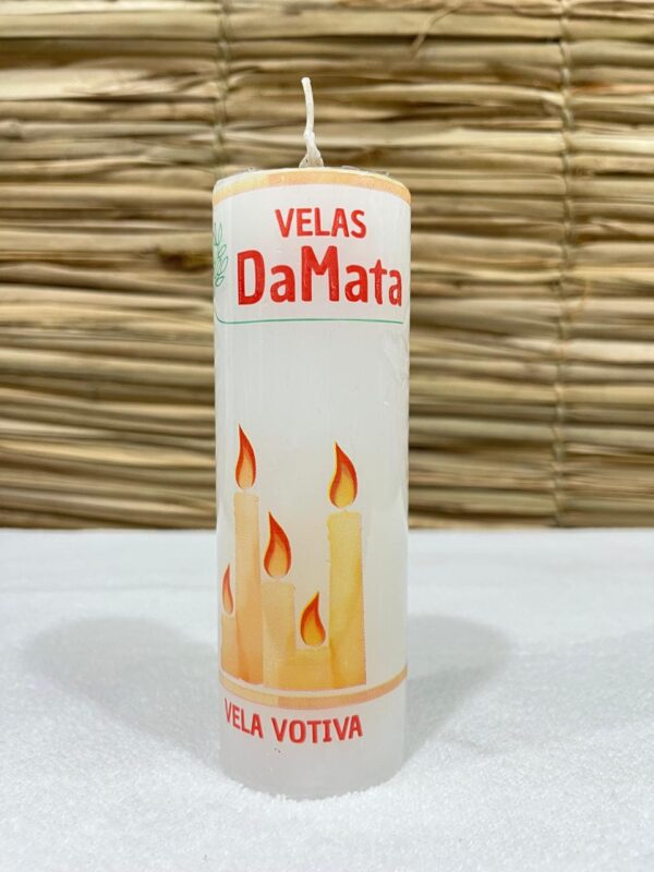 Vela Votiva 250g Branca - DaMata