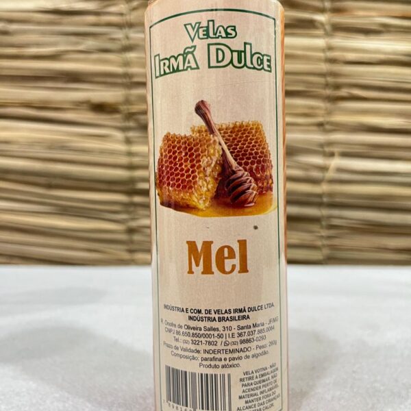 Vela Mel 260g - Irmã Dulce